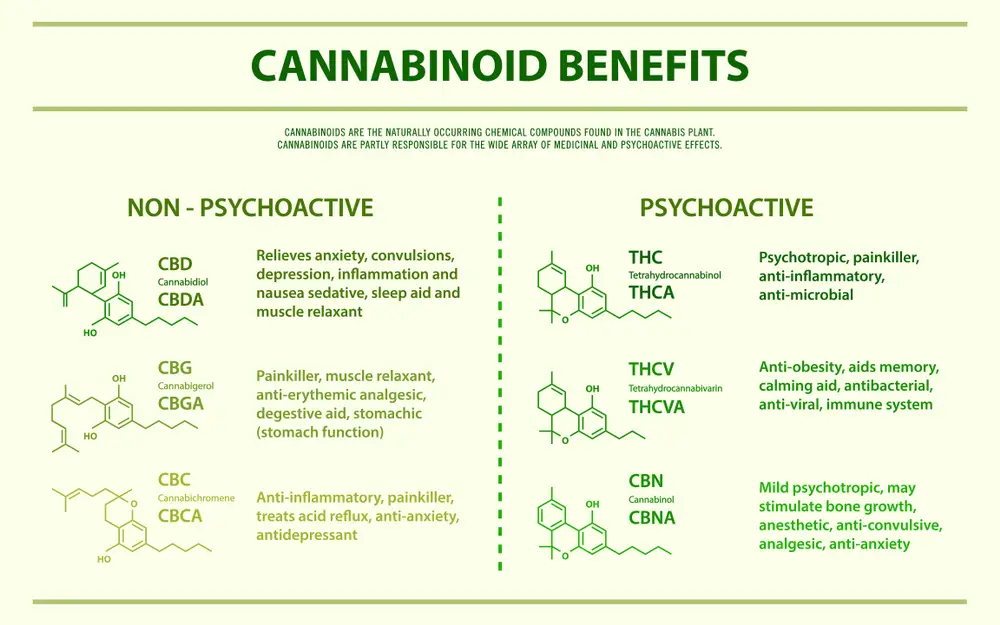 Cannabinoid Benefits