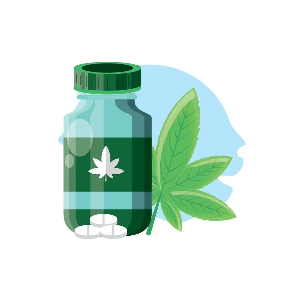 cannabis bottle product